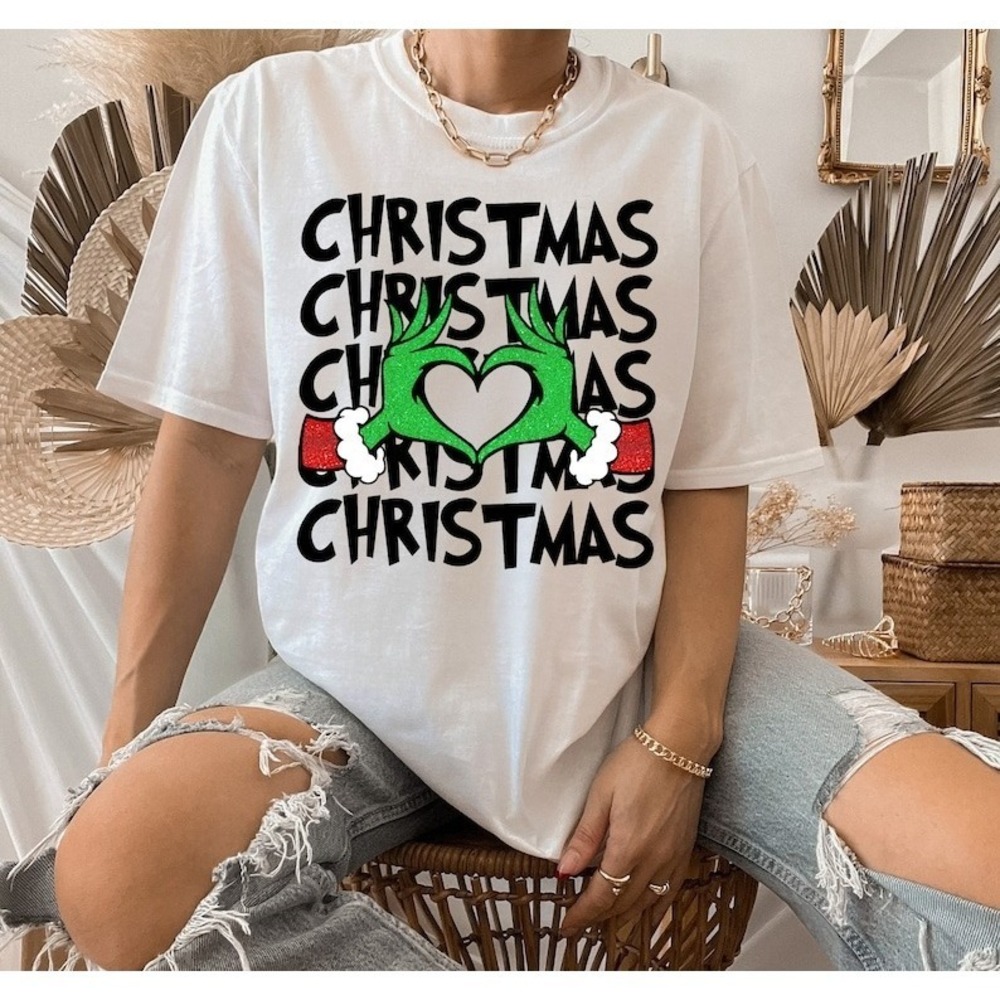 Retro Grinchmas Shirt, Grinch Shirt, Merry Christmas Shirt, Xmas Shirt